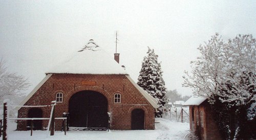 achterhuis winterplaatje foto W. Berentsen
